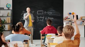 Foto modernes Schulzimmer
