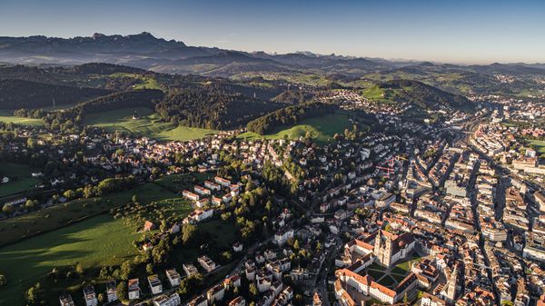 Luftaufnahme einer Stadt