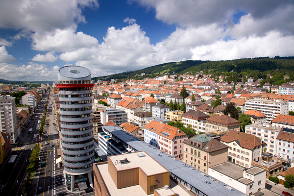 Luftaufnahme einer Stadt